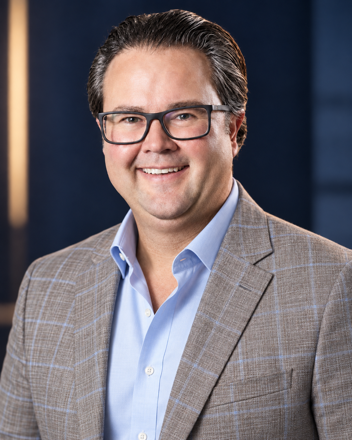 Portrait of Mark Tack