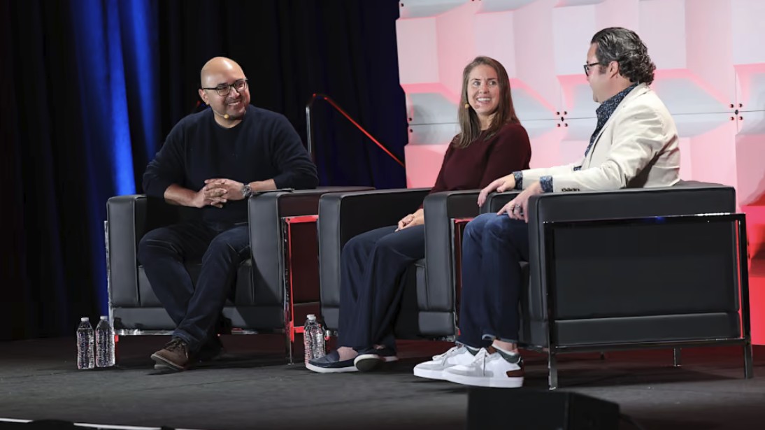 Panel discussion at the VentureBeat AI conference